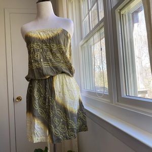 coolchange Strapless Blousant Mini Beach Dress